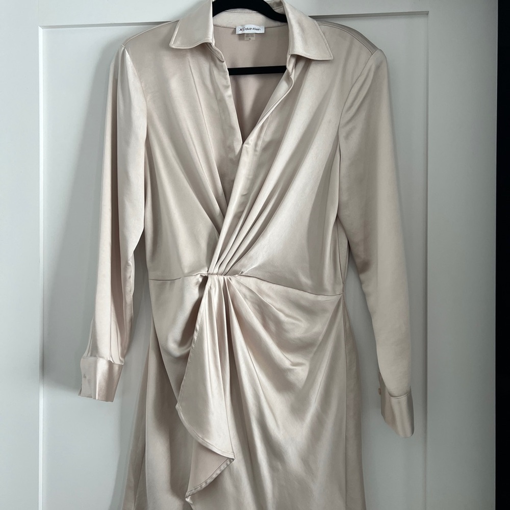 Calvin Klein Cream Dress